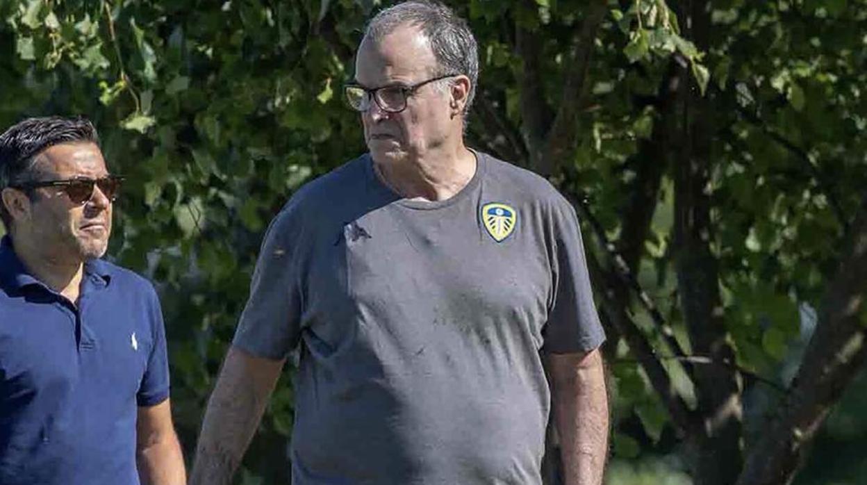 Marcelo Bielsa, entrenador del Leeds United