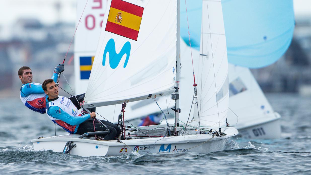 Jordi Xammar y Nicolás Rodríguez, terceros en 470 en le Mundial de vela de Aarhus