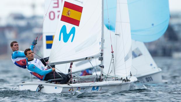 Jordi Xammar y Nicolás Rodríguez, terceros en 470 en le Mundial de vela de Aarhus