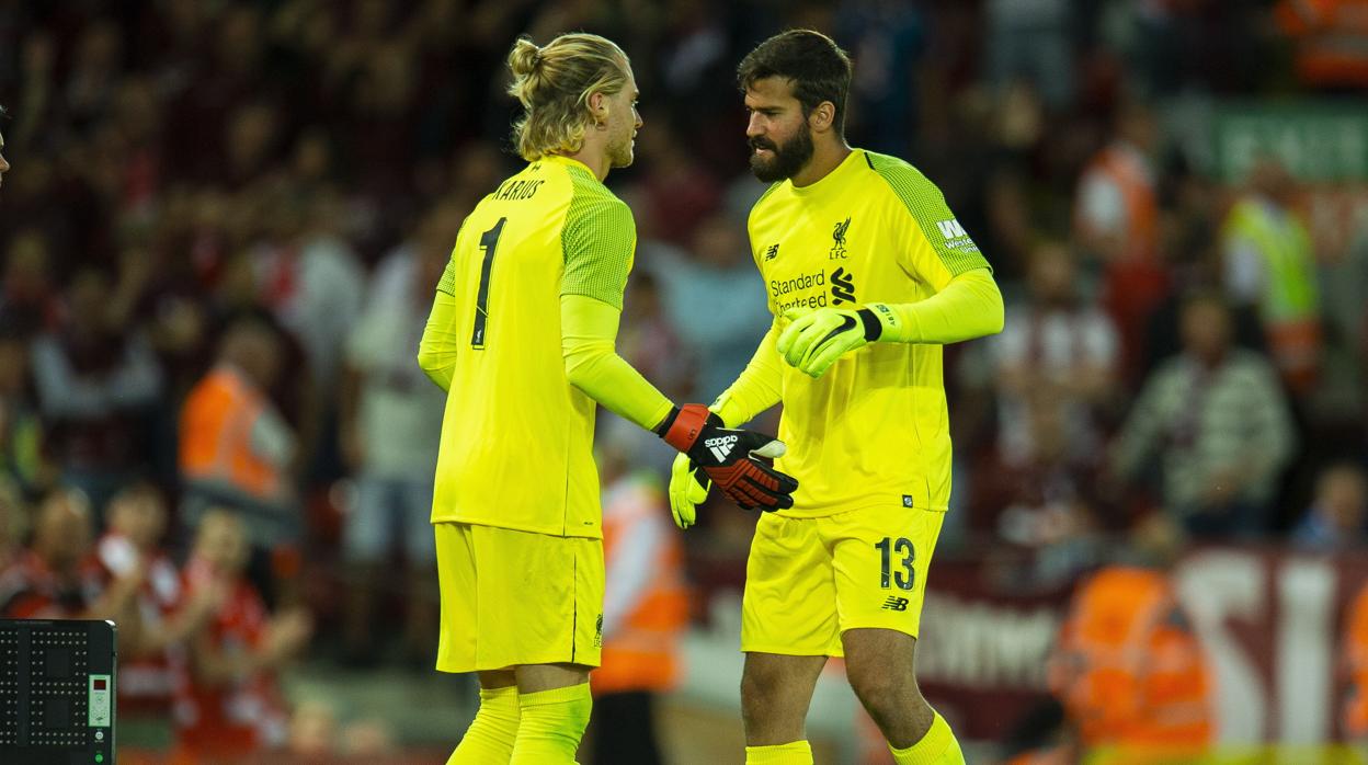 Loris Karius toma el relevo de Alisson