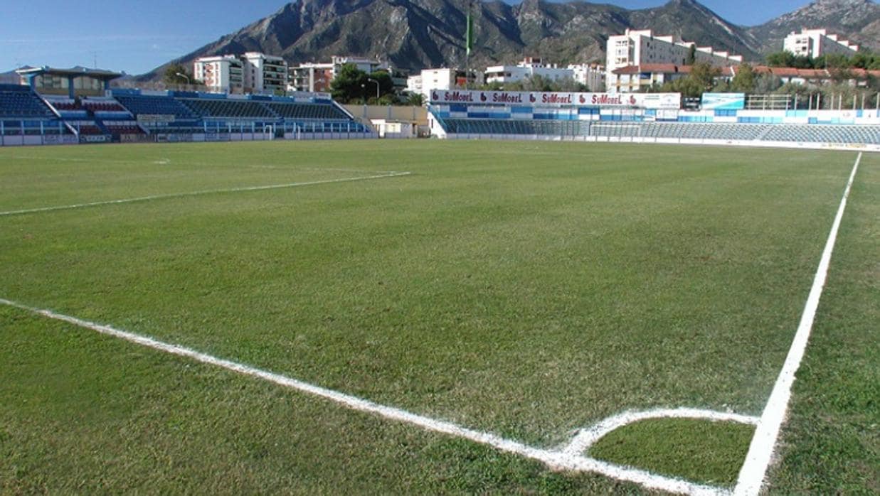 Estadio del Marbella, uno de los clubes de Segunda B que juega esta temporada la Copa del Rey