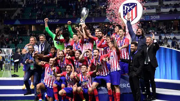 Supercopa de Europa, séptimo título europeo del Atlético