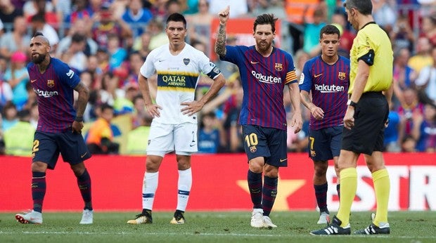 El Barcelona vence a Boca y se lleva el Gamper