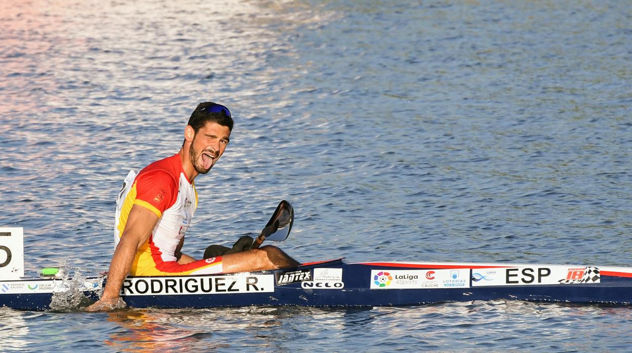 Roi Rodríguez, tras una de las series del pasado Europeo