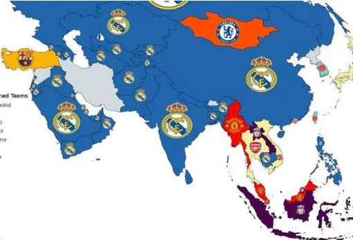 El Real Madrid, el equipo más buscado del mundo en internet