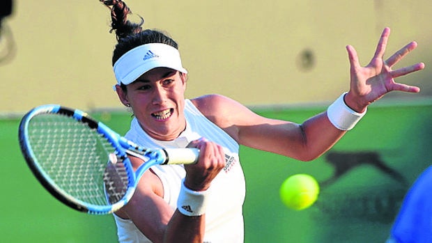 Muguruza pasa primera ronda con solvencia