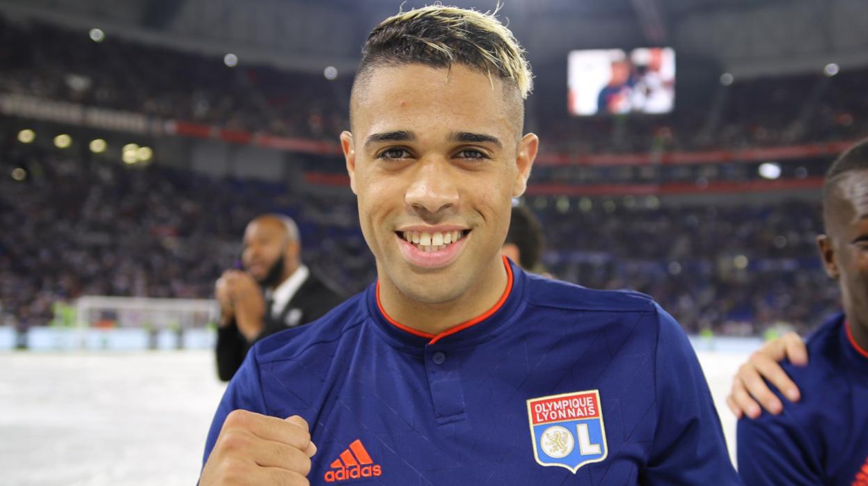 Mariano, tras un encuentro con el Olympique de Lyon