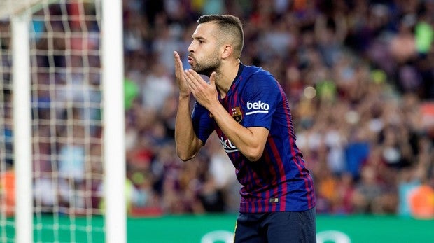 Jordi Alba: «Nunca he dicho una mala palabra de Luis Enrique»