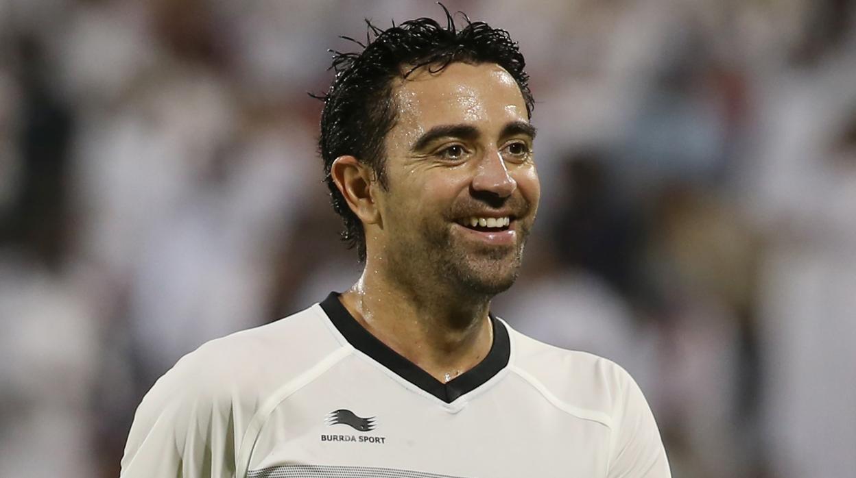 Xavi, jugador del Al-Sadd