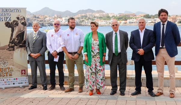 Puesta de largo para la III Regata Camino de la Cruz, Trofeo Punta Este en Cabo de Palos