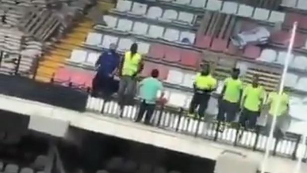 Un vídeo de las obras del estadio de Vallecas causa estupor entre la afición del Rayo