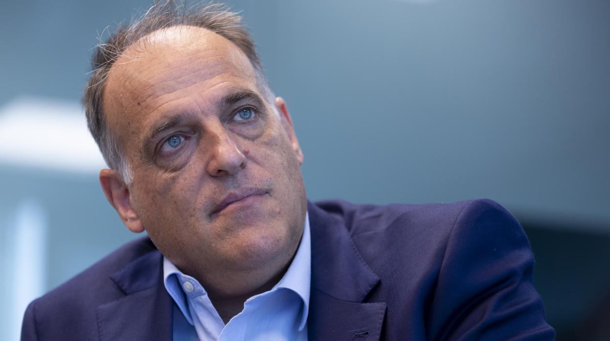 Javier Tebas. presidente de LaLiga