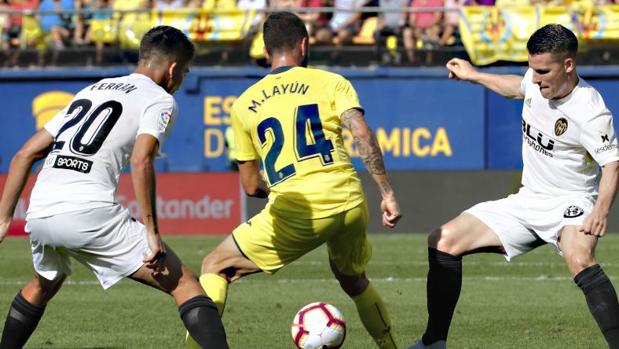 El Villarreal no pudo en superioridad con un compacto Valencia