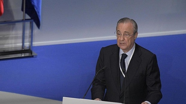 Florentino Pérez: «El éxito ha llegado con la ecuación Bernabéu»