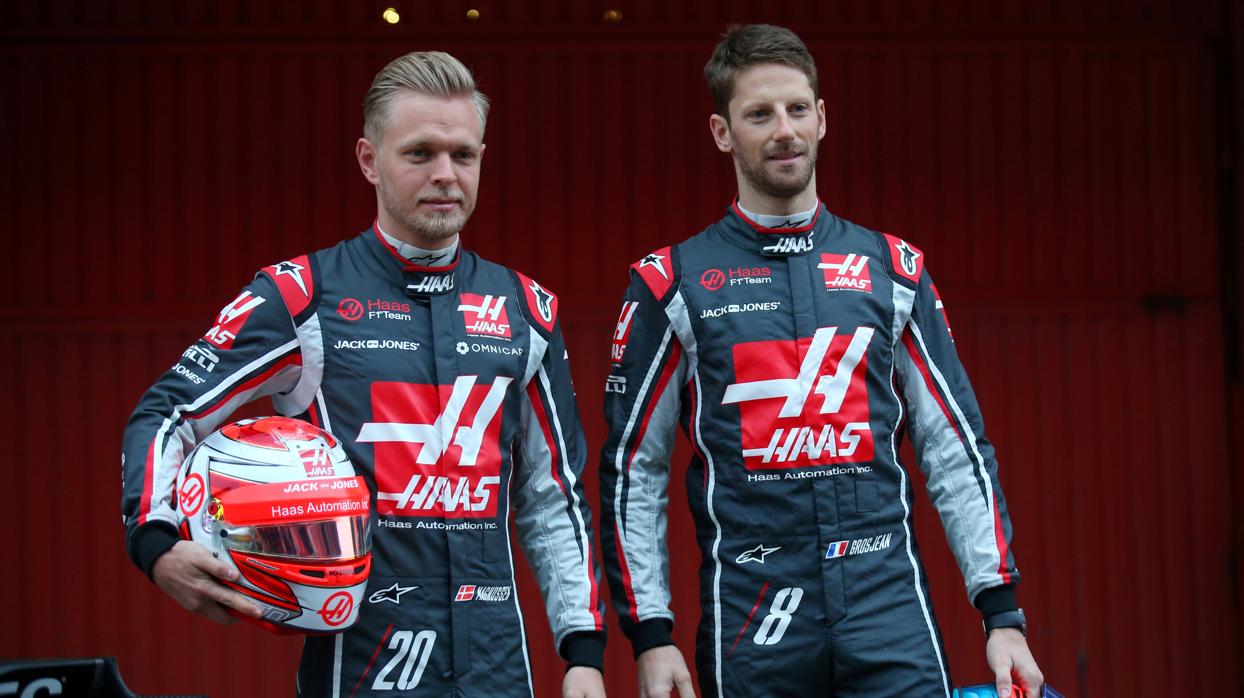 Haas confirma a Grosjean y Magnussen para 2019