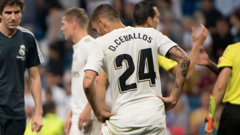 Dani Ceballos sustituyó a Gareth Bale en el descanso