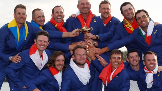 El emocionante vídeo que motivó a los europeos en la Ryder Cup