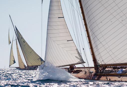 El «Mariska», «Cippino II» y «Il Moro di Venezia I», ganadores del 14º Trofeo Panerai Classic Yachts Challenge