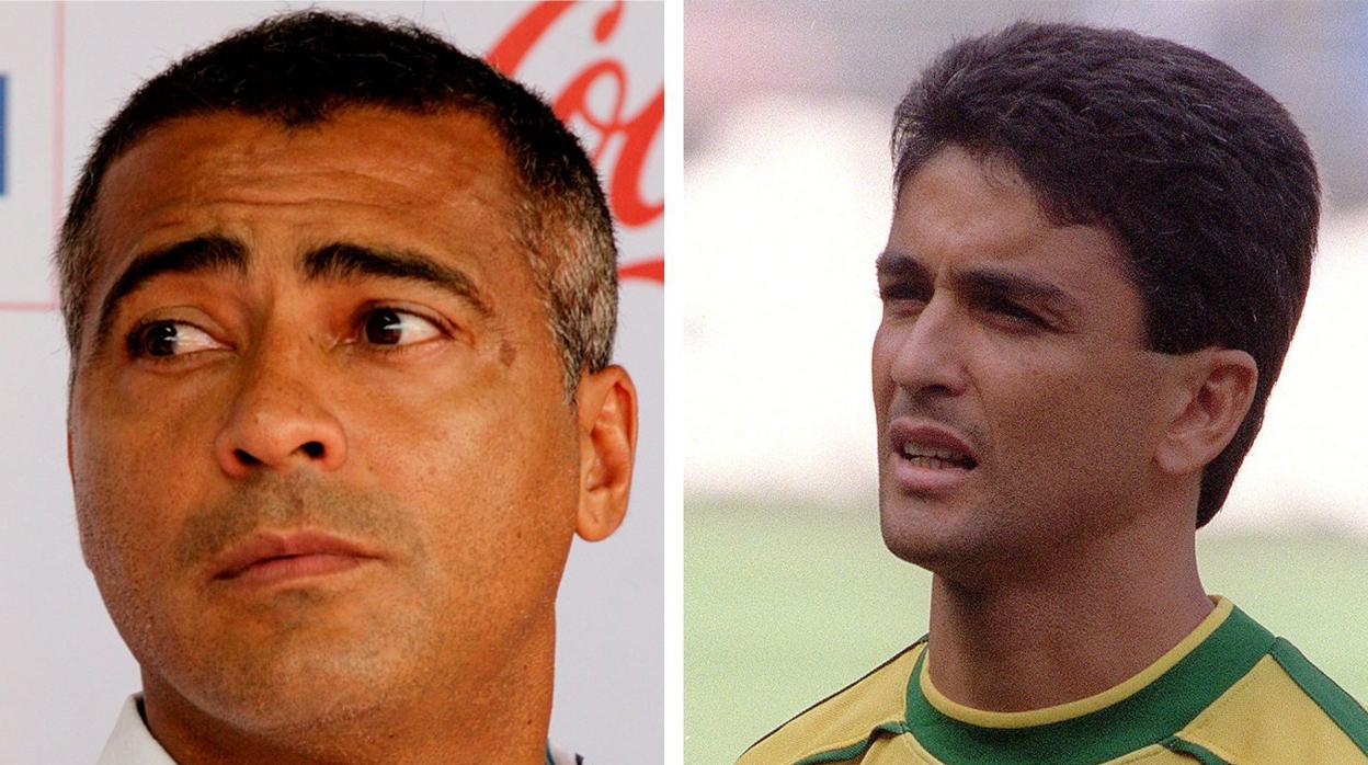 Los campeones del mundo Bebeto y Romario, cara y cruz de las elecciones brasileñas