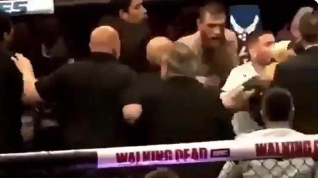 La paliza que se llevó McGregor tras la pelea, como no se había visto hasta ahora