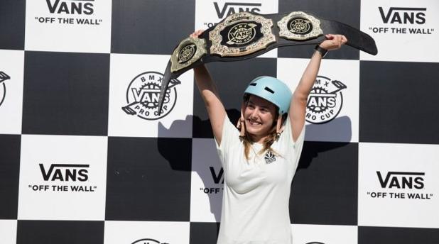 Teresa Azcoaga, de la cadena de montaje al olimpo en una BMX