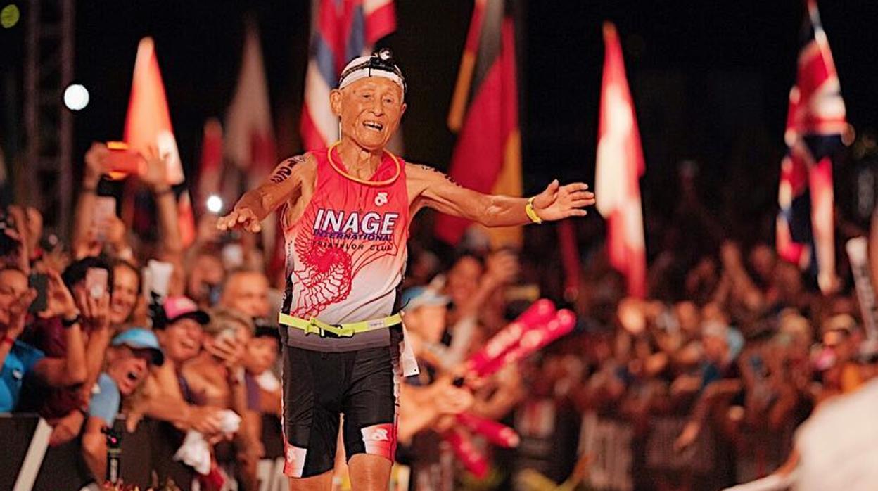 Hiromu Inada, un Ironman nipón de 86 años
