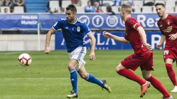 Saúl Berjón da la victoria al Oviedo en el 90