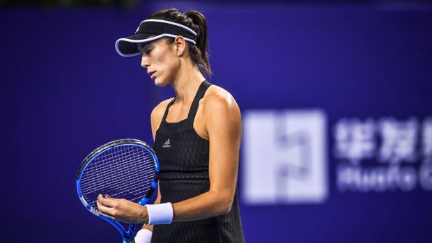 Nuevo enfado de Muguruza con su entrenador y un cámara: «¿Has terminado ya de molestarme?»