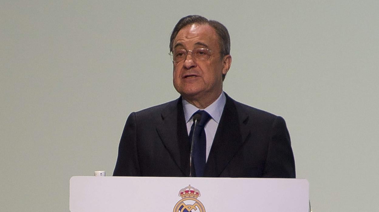 Florentino Pérez: «Tenemos una gran plantilla y todos los objetivos están intactos»»