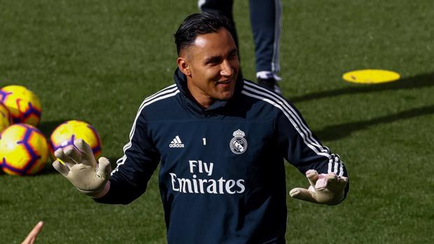 Keylor Navas, tras su suplencia en la Champions: «Bendito el hombre que confía en mí»