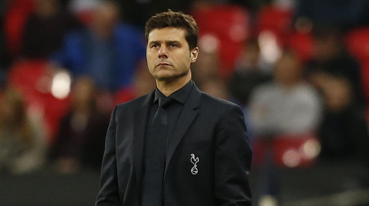 Pochettino, durante el encuentro de Champions League contra el PSV Eindhoven