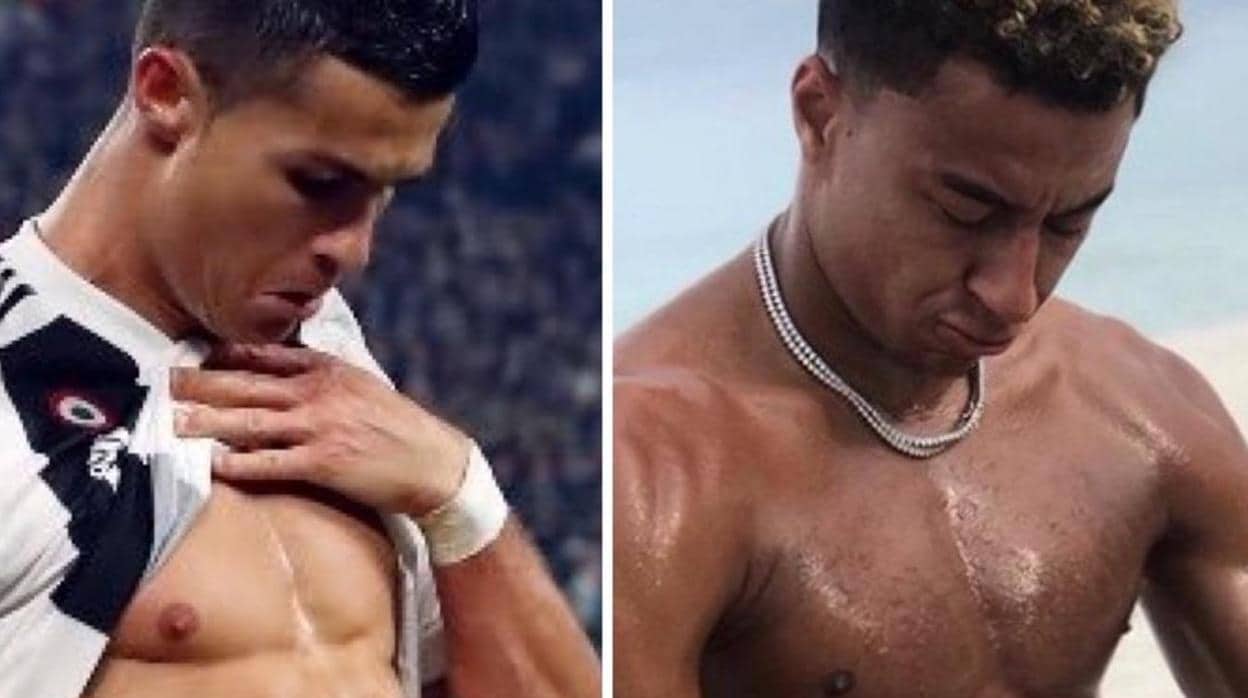 Lingard se burla de Cristiano Ronaldo