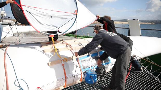 El equipo Sodebo ante la adversidad en la Route du Rhum