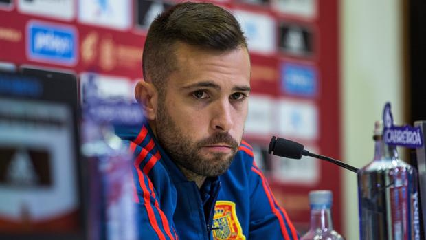 Jordi Alba: «Nunca he hablado mal de Luis Enrique»