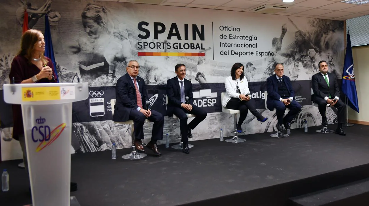 Una imagen de la presentación de Spain Sports Global