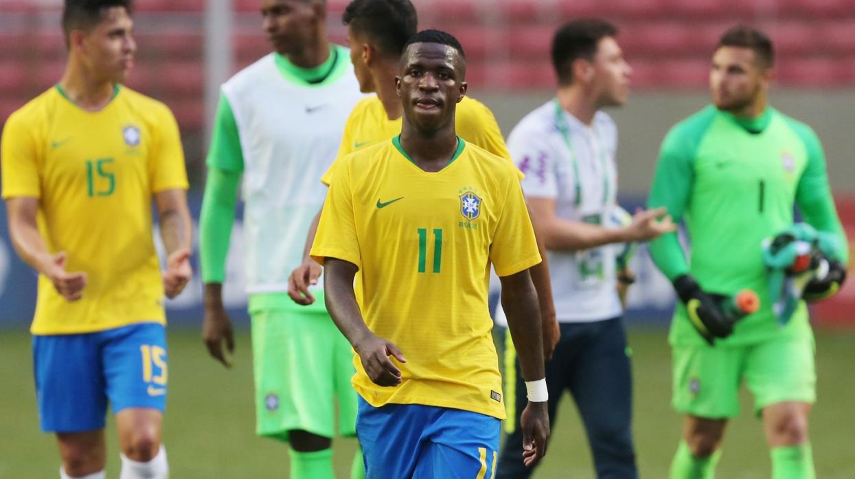 Vinicius, con Brasil