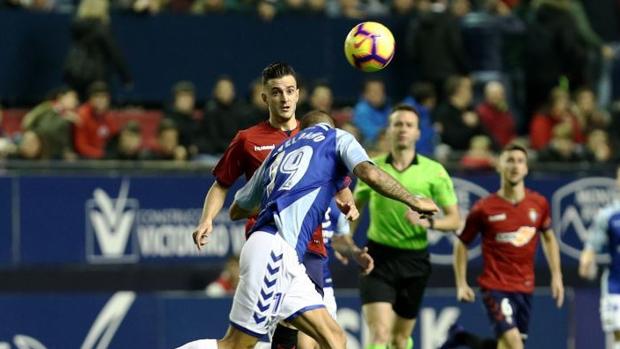 Osasuna crece con su tercer triunfo seguido