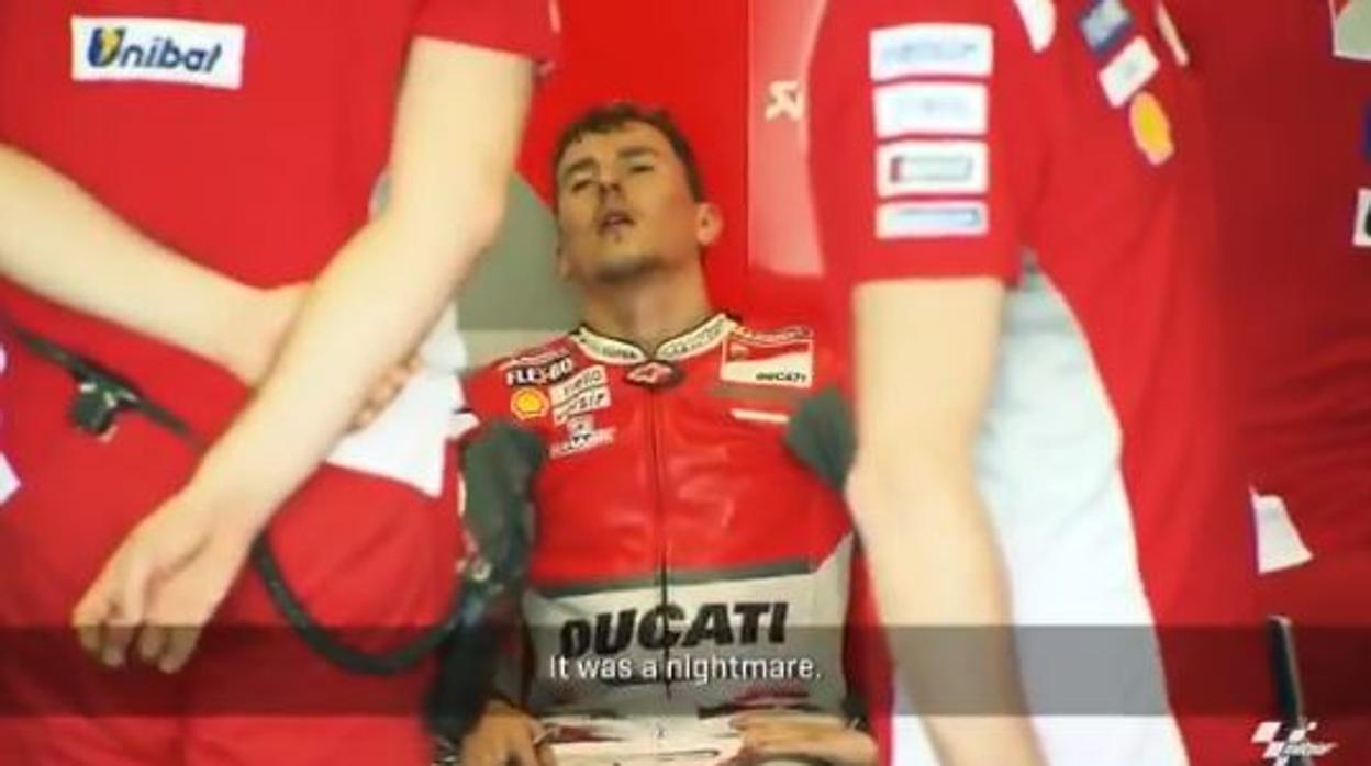 Lorenzo se confiesa en su despedida a Ducati: «La retirada rondó mi cabeza»