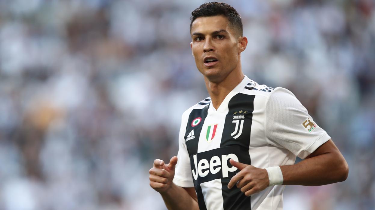 Cristiano Ronaldo, en un partido con la Juventus en la liga italiana