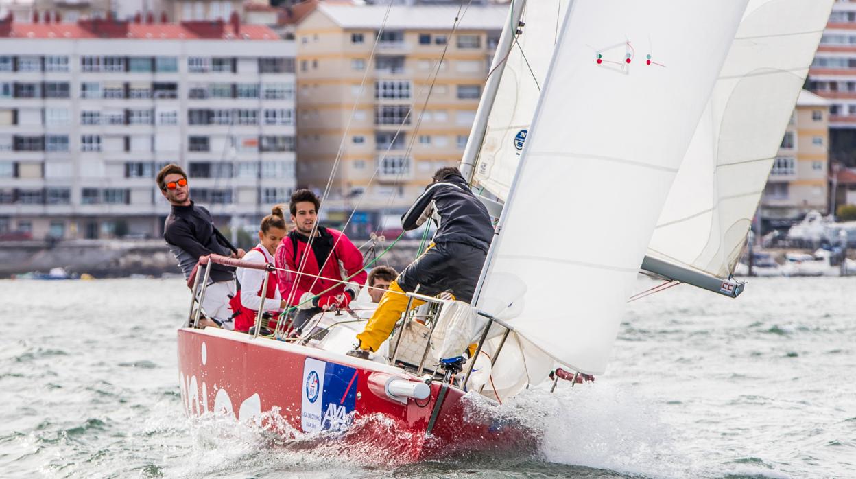 Última jornada de la Liga de Otoño de J 80 en Bayona