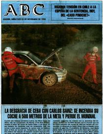 «Trata de arrancarlo», 20 años del episodio más dramático de Carlos Sainz