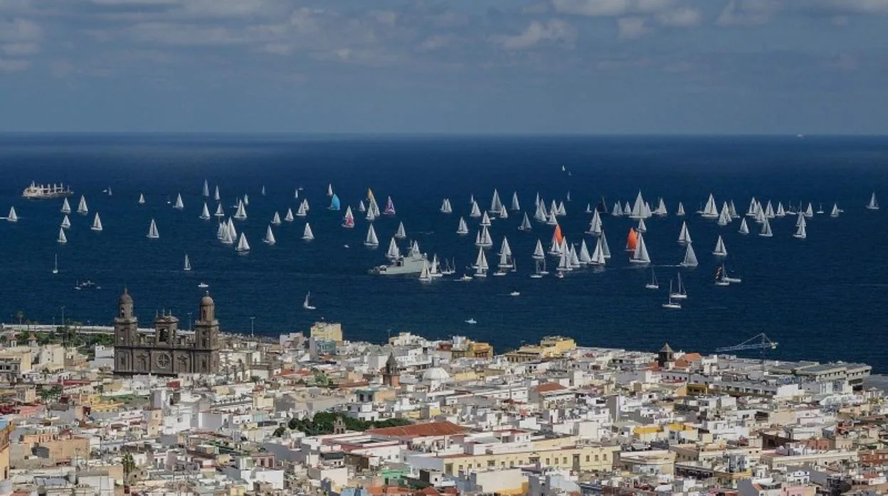 Unos 200 veleros partirán de Gran Canaria con destino a Santa Lucía en la ARC