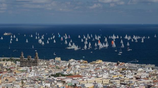 Unos 200 veleros partirán de Gran Canaria con destino a Santa Lucía en la ARC