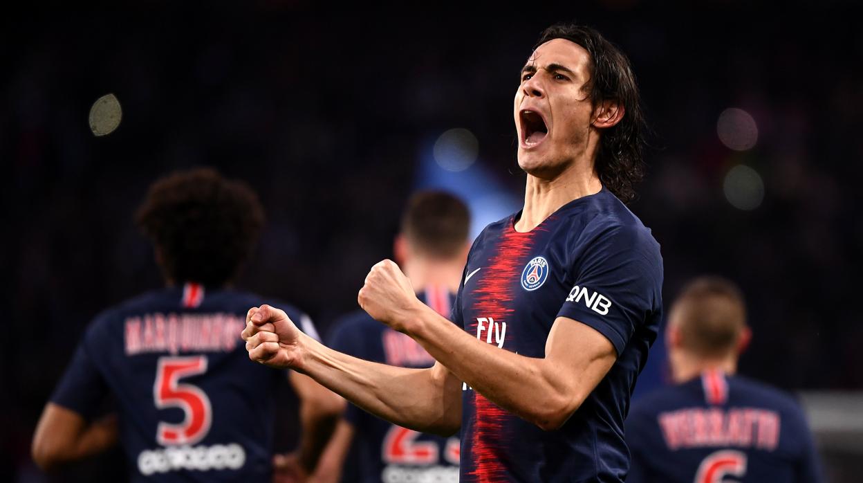 Cavani resguarda el pleno del PSG sin Neymar ni Mbappe