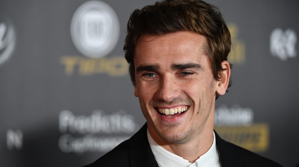 Griezmann, en la gala del Balón de Oro