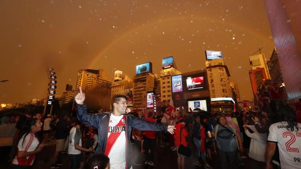 La celebración de River Plate termina en polémica en Buenos Aires