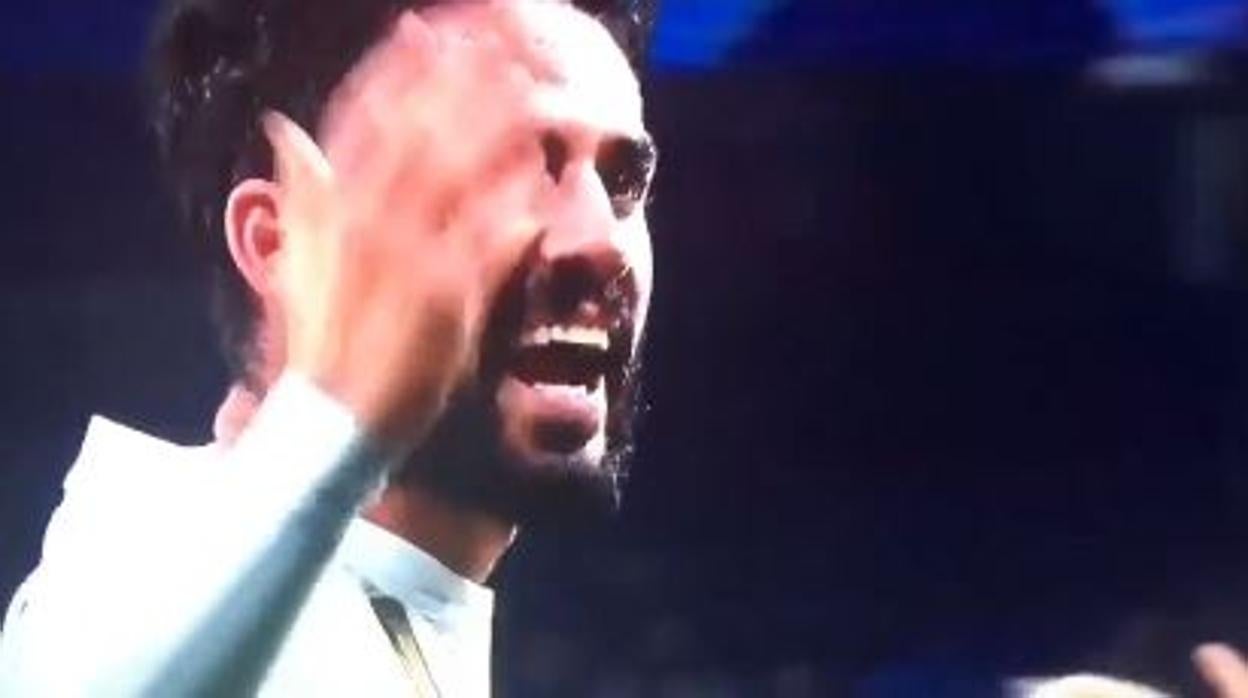 Isco se encaró con el Bernabéu