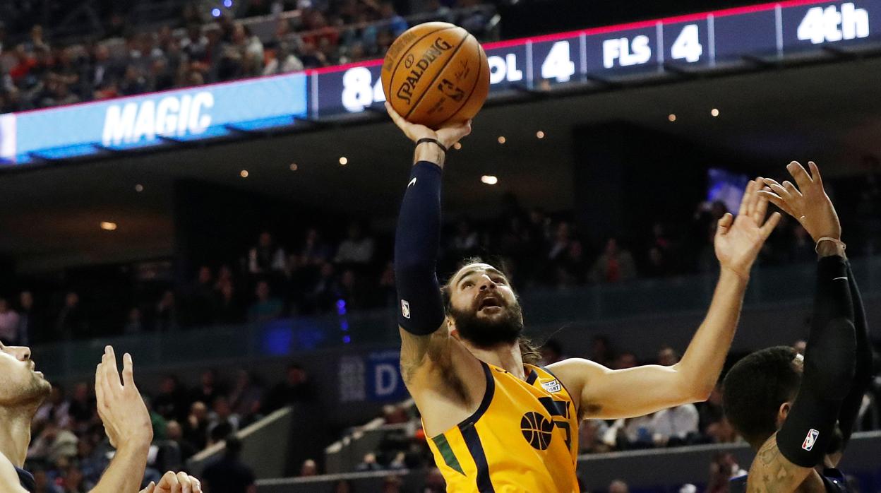 Ricky Rubio lidera con 24 puntos la victoria en Portland