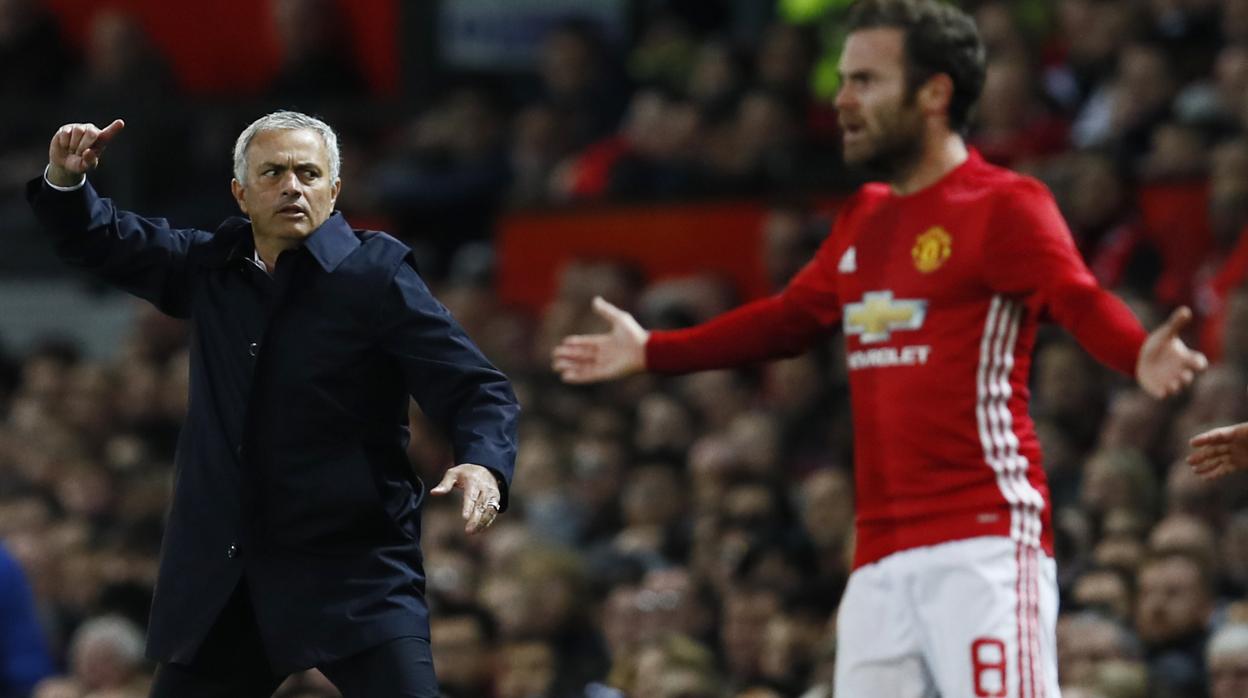 El mensaje de despedida de Juan Mata a Mourinho