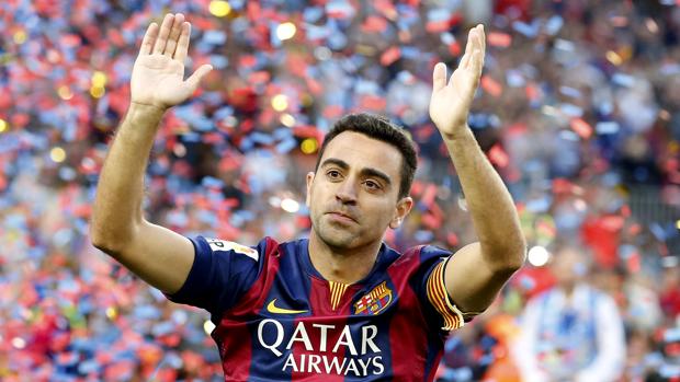 Xavi manda ánimos a los presos catalanes: «No desfallezcáis»